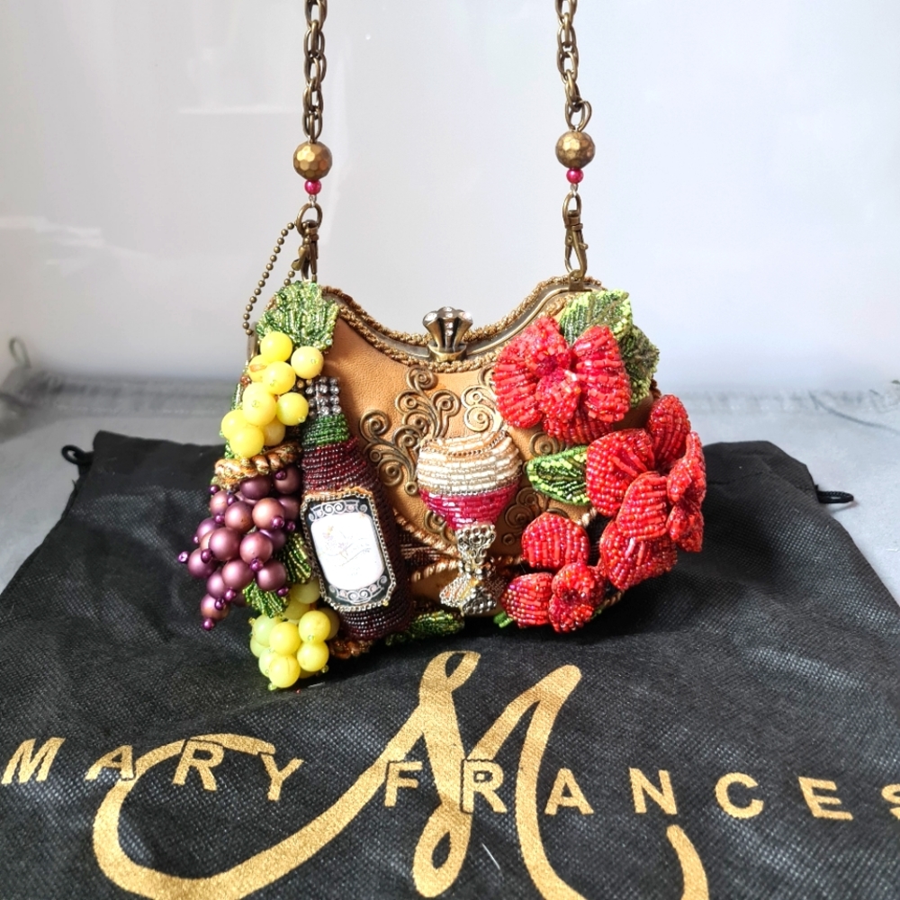 Mary Frances 'Perfect Pairing' beaded evening bag